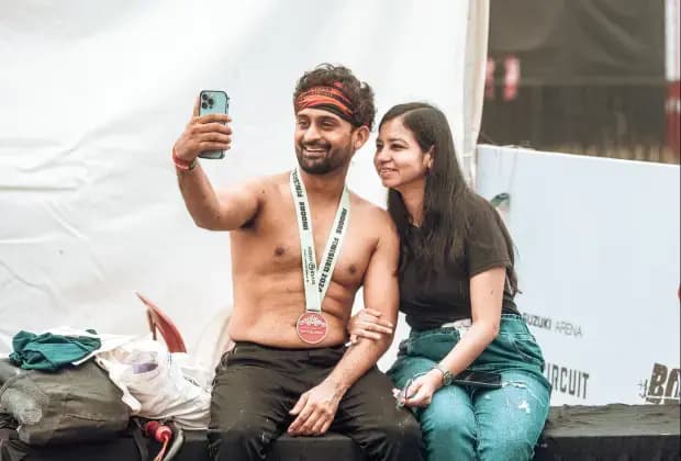 Crowd enjoying music